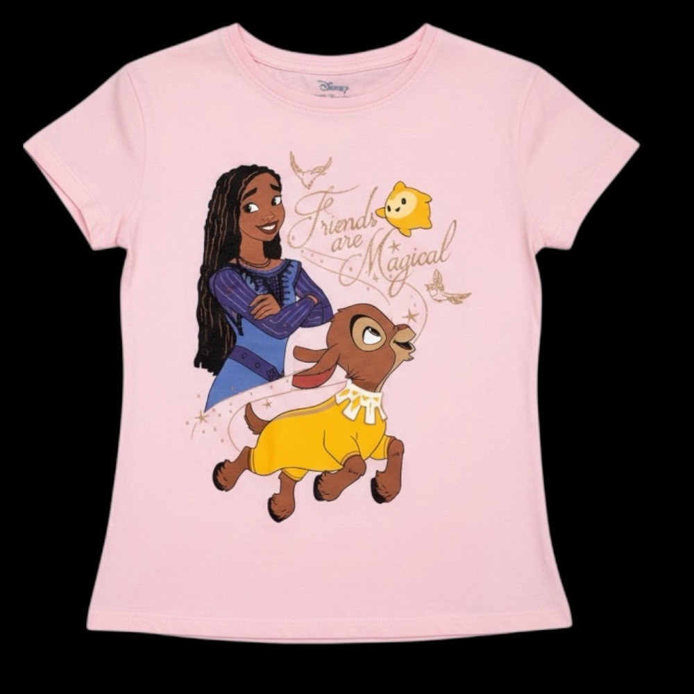 Disney Pink 'Friends Are Magical' Character Tee